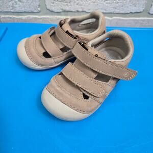 Rite Stride Gaia boys beige sandals size 6 month